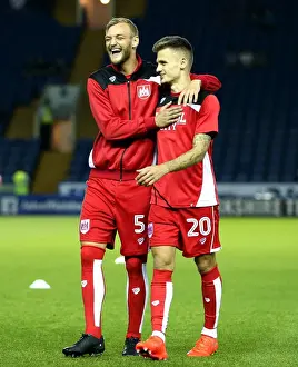 Hillsborough Prints: Jamie Paterson and Joel Ekstrand Share a Laugh Before Sheffield Wednesday vs. Bristol City