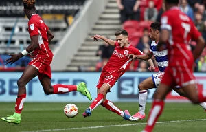 Images Dated 14th April 2017: Jamie Paterson Scores the Decisive Goal: 2-0 for Bristol City against Queens Park Rangers at