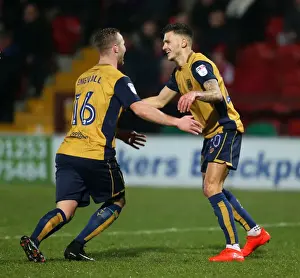 Fleetwood Town V Bristol City Prints: Jamie Paterson Scores First Goal for Bristol City in FA Cup Third Round Replay Against Fleetwood Town