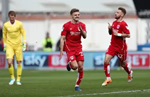 Bristol City V Queens Park Rangers Prints: Jamie Paterson's Euphoric Goal Celebration: A Memorable Moment at Ashton Gate (Bristol City vs)