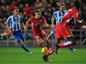 Bristol City V Brighton And Hove Albion Prints: Jamie Paterson's Thrilling Performance: Bristol City vs Brighton & Hove Albion