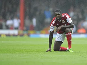 Bristol City V Wolves Prints: Jay Emmanuel-Thomas in Action: Bristol City vs. Wolves, Sky Bet League One, 2013