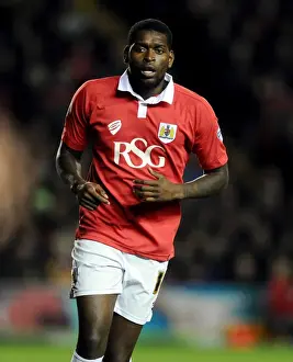 Jay Emmanuel-Thomas in Action: Bristol City vs Bradford City, October 2014, Ashton Gate