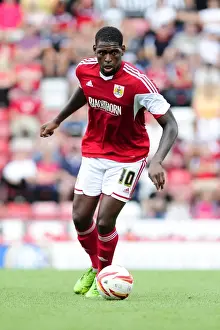 Jay Emmanuel-Thomas in Action: Bristol City vs Bradford City, Ashton Gate, 2013