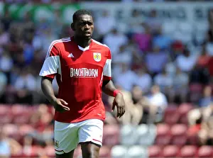 Jay Emmanuel-Thomas in Action: Bristol City vs Glasgow Rangers