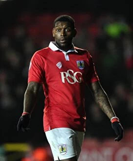 Images Dated 10th February 2015: Jay Emmanuel-Thomas in Action: Bristol City vs Port Vale, Sky Bet League One, 2015