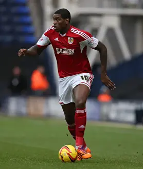 Jay Emmanuel-Thomas in Action: Bristol City vs Preston North End, November 2013