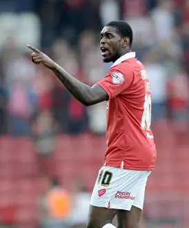 Jay Emmanuel-Thomas in Action: Bristol City vs Scunthorpe United