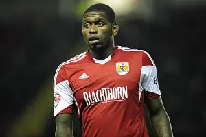 Bristol City V Shrewsbury Town Prints: Jay Emmanuel-Thomas in Action: Bristol City vs Shrewsbury Town, September 13, 2013