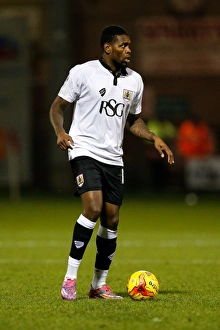 Crewe V Bristol City Prints: Jay Emmanuel-Thomas in Action: Crewe Alexandra vs. Bristol City, 2014
