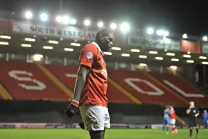 Bristol City V Doncaster Prints: Jay Emmanuel-Thomas in Action: FA Cup Third Round Replay - Bristol City vs Doncaster Rovers