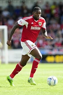 Images Dated 11th August 2013: Jay Emmanuel-Thomas of Bristol City in Action against Coventry, Sky Bet League One, 2013