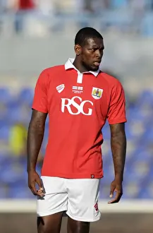Jay Emmanuel-Thomas of Bristol City in Action Against Extension Gunners, Botswana - 2014