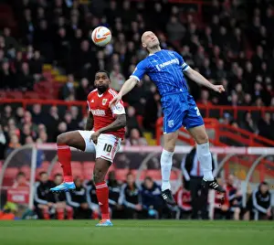 Jay Emmanuel-Thomas of Bristol City in Action against Gillingham, Sky Bet League One, Ashton Gate, 01/03/2014