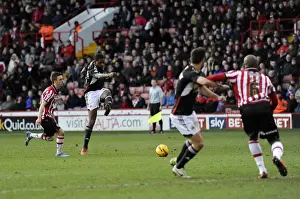 Sheffield United V Bristol City Prints: Jay Emmanuel-Thomas Goes for Glory: Sheffield United vs. Bristol City, 2014