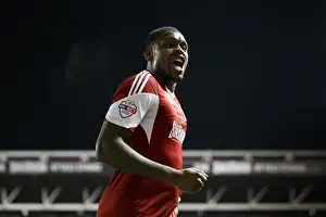 Gate Prints: Jay Emmanuel-Thomas Scores the Opener: Bristol City's Victory Against Port Vale in Sky Bet League One