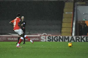 Bristol City V Yeovil Town Prints: Jay Emmanuel-Thomas Scores Penalty for 2-0 Lead: Bristol City vs Yeovil Town