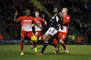 Jay Emmanuel-Thomas vs Moses Odubajo and Scott Cuthbert: Intense Midfield Battle at Leyton Orient vs Bristol City, 2014