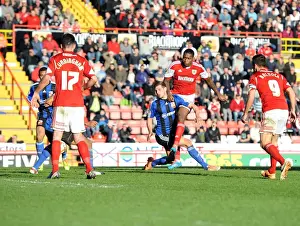 Jay Emmanuel-Thomas's Close Call: Bristol City vs Swindon Town, Sky Bet League One