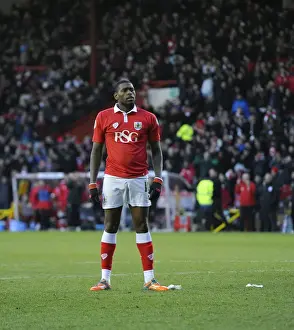Jay Emmanuel-Thomas's Thrilling Goal Celebration: Bristol City vs Fleetwood Town, Sky Bet League One