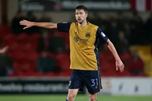 Fleetwood Town V Bristol City Prints: Jens Hegeler in Action: Bristol City vs Fleetwood Town, FA Cup Replay at Highbury Stadium