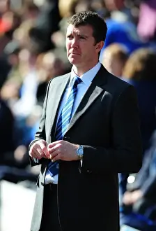 Peterborough V Bristol City Prints: Jim Gannon Leads Peterborough Against Bristol City in Championship Clash, March 2010