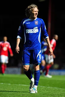 Jimmy Bullard of Ipswich Town in Action Against Bristol City