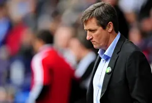 Bolton Wanderers V Bristol City Prints: Jimmy Phillips vs. Bristol City: Caretaker Manager Face-Off in Championship Clash