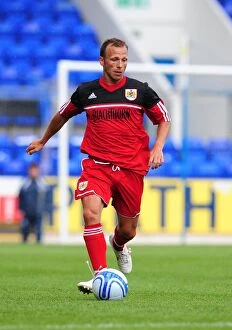 Images Dated 28th July 2012: Jody Morris in Action: Bristol City vs. St Johnstone, July 2012 - Football Pre-Season Friendly