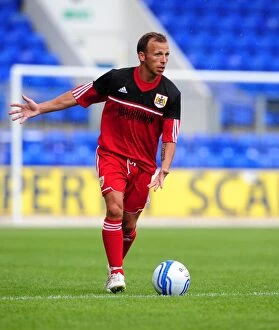 Images Dated 28th July 2012: Jody Morris in Action: Bristol City vs. St Johnstone, 2012 - Football's Intense Moment at