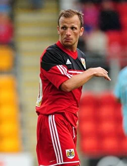 Images Dated 28th July 2012: Jody Morris in Action: Pre-Season Friendly - Bristol City vs. St Johnstone, July 2012