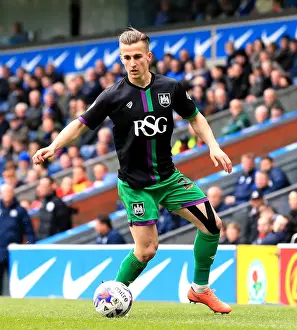 Joe Bryan of Bristol City in Action against Blackburn Rovers at Ewood Park, 2016