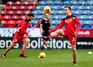 Images Dated 10th December 2016: Joe Bryan of Bristol City Warming Up Ahead of Huddersfield Town Clash (Sky Bet Championship)