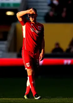 Wolverhampton Wanderers V Bristol City Prints: Joe Bryan vs. Wolverhampton Wanderers: Intense Clash in Sky Bet Championship Football