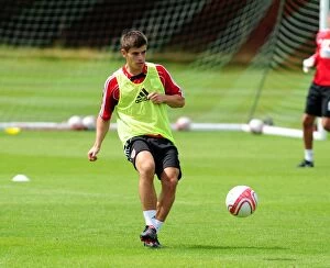 Images Dated 6th July 2010: Joe Edwards of Bristol City in Pre-Season Training Focus