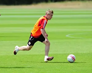 Joe Lennox: Brilliantly Focused during Bristol City's Pre-Season Training