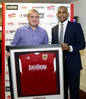 Framed Print : Joe Meredith's Unforgettable Performance: Bristol City vs Carlisle United (01 / 02 / 2014, Ashton Gate) - Man of the Match
