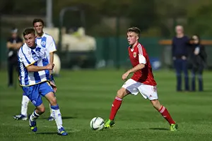 Development Prints: Joe Morrell in Action: Bristol City U18 vs Brighton & Hove Albion U18, October 5, 2013