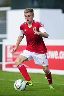 Images Dated 12th October 2013: Joe Morrell in Action: Bristol City U18s vs Sheffield United