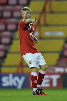 Bristol City U21s V Crystal Palace U21s Prints: Joe Morrell in Action: Bristol City U21s vs Crystal Palace U21s at Ashton Gate