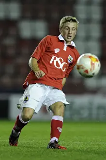 Joe Morrell in Action: Bristol City U21s vs Crystal Palace U21s at Ashton Gate