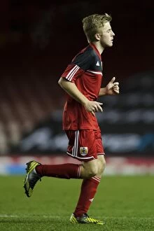 Bristol City V Ipswich Town FA Youth Cup Collection: Joe Morrell Substitution: Bristol City U18s vs Ipswich Town U18 FA Youth Cup Match at Ashton Gate