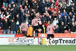 John Brayford's Goal Celebration: Sheffield United vs. Bristol City, 2014