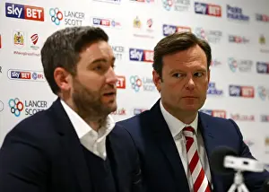 Bristol City V Birmingham City Prints: Johnson and Ashton: Post-Match Reflections after Bristol City vs