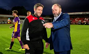 Bcfc Prints: Johnson Brothers Reunited: Lee and Gary After Preseason Friendly at Abbey Business Stadium