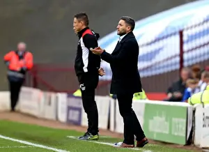 Barnsley V Bristol City Prints: Johnson at the Helm: Bristol City vs Barnsley at Oakwell Stadium (2016)