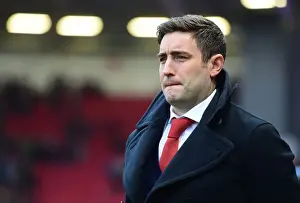 Bristol City V Fleetwood Town Prints: Johnson Rallies Bristol City: FA Cup Battle at Ashton Gate vs. Fleetwood Town