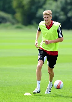 Pre-season Training Prints: Jon Stead of Bristol City in Pre-Season Training Focus