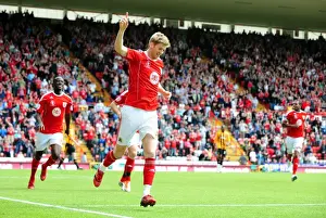 Jon Stead Scores Opening Goal: Championship Showdown - Bristol City vs. Hull City (May 7, 2011)