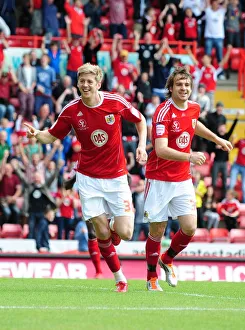 Jon Stead Scores Thrilling Opening Goal: Championship Showdown at Ashton Gate - May 2011 (Bristol City vs Hull City)